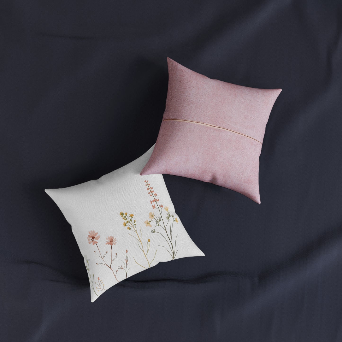 Floral Accent Pillow for Gardeners