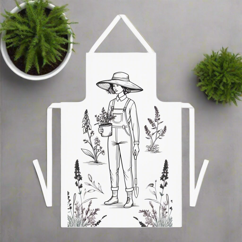 Garden Lover's Adult Apron