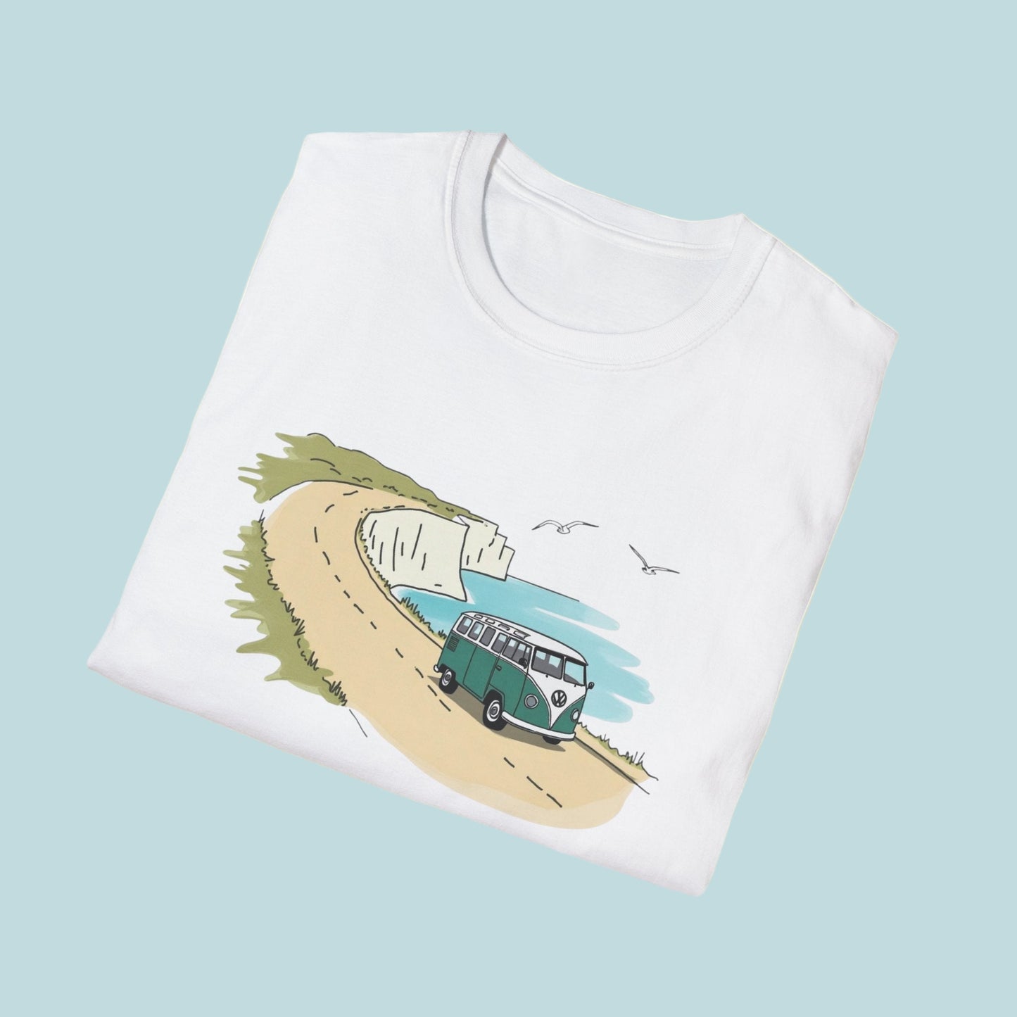 Road Trip Adventure Unisex Softstyle T-Shirt