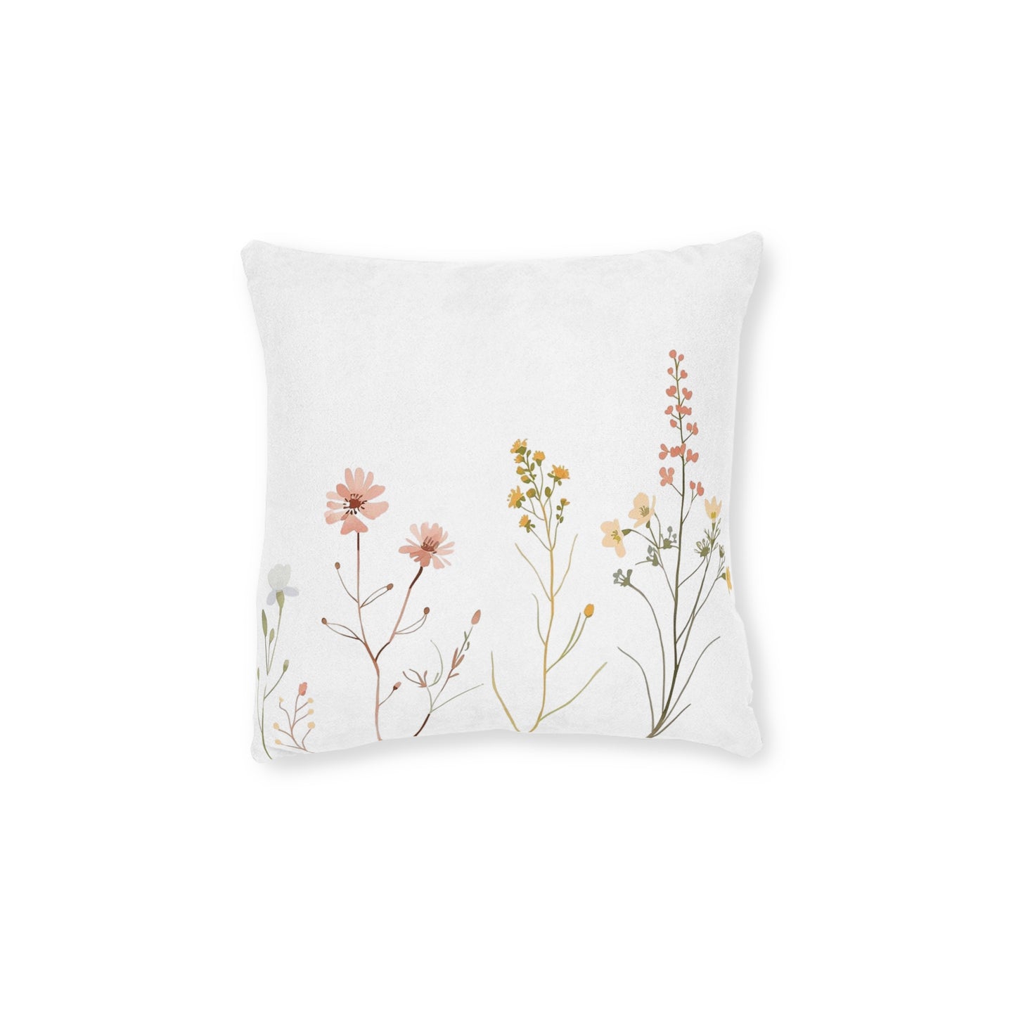Floral Accent Pillow for Gardeners