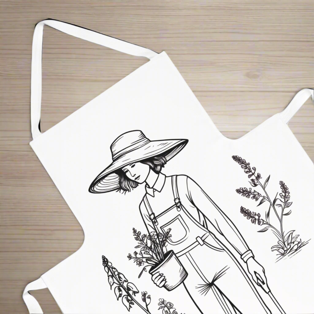 Garden Lover's Adult Apron