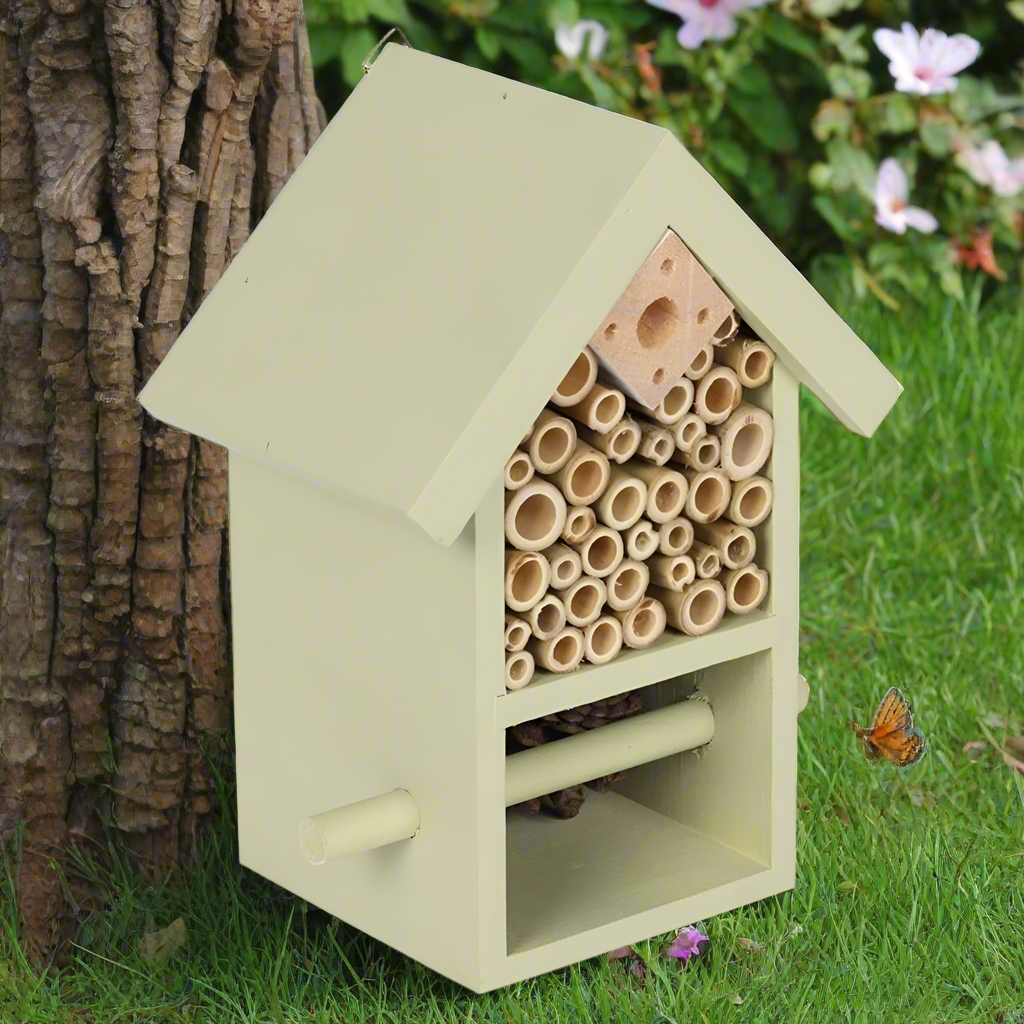 Wooden Bug and Bee Hotel