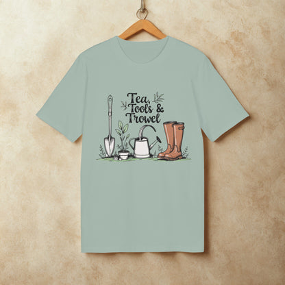 Gardening Tea Tools Unisex T-shirt for Garden Lovers
