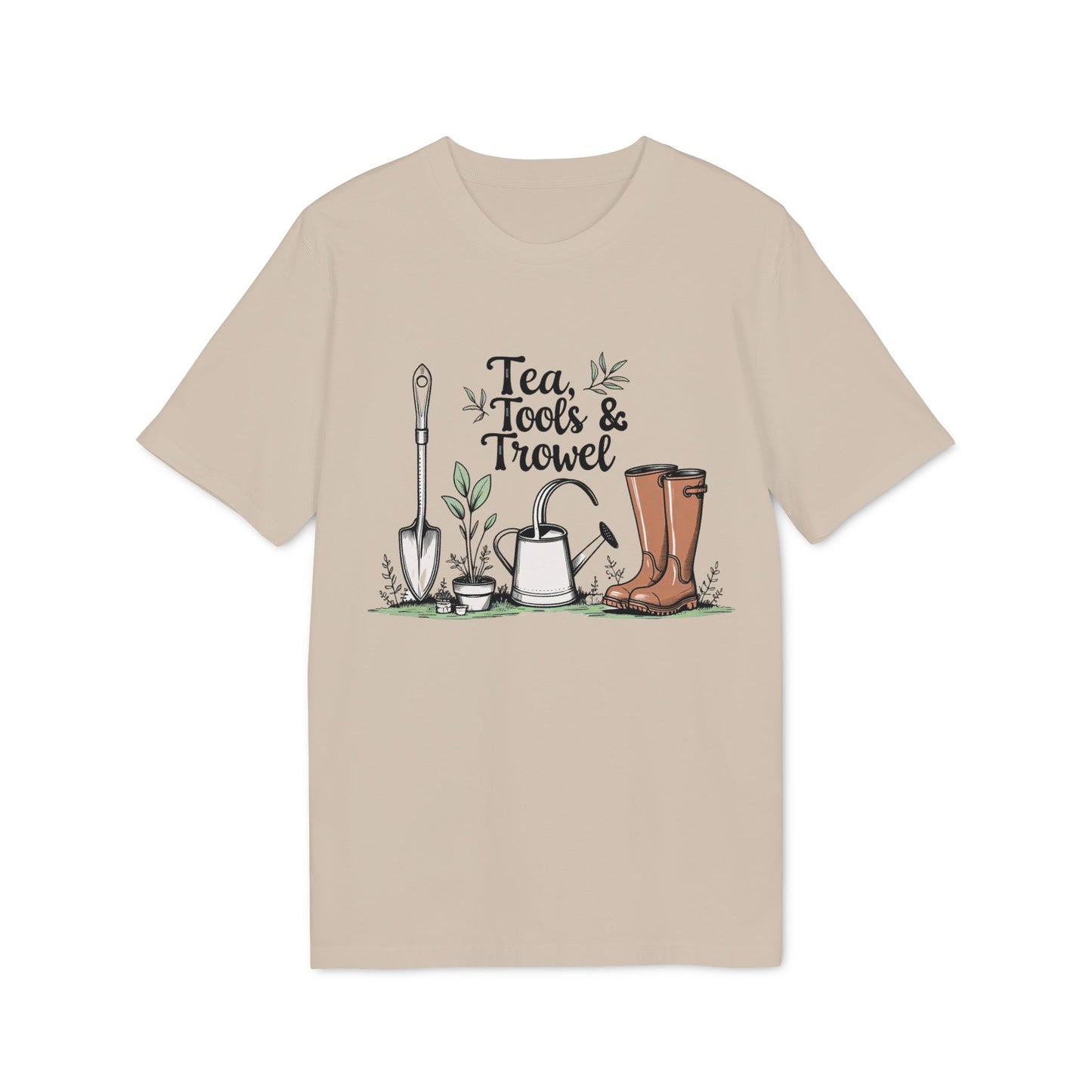 Gardening Tea Tools Unisex T-shirt for Garden Lovers