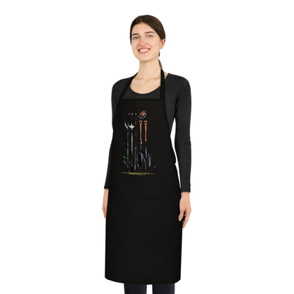 Gardener's Cotton Apron with Tool Design