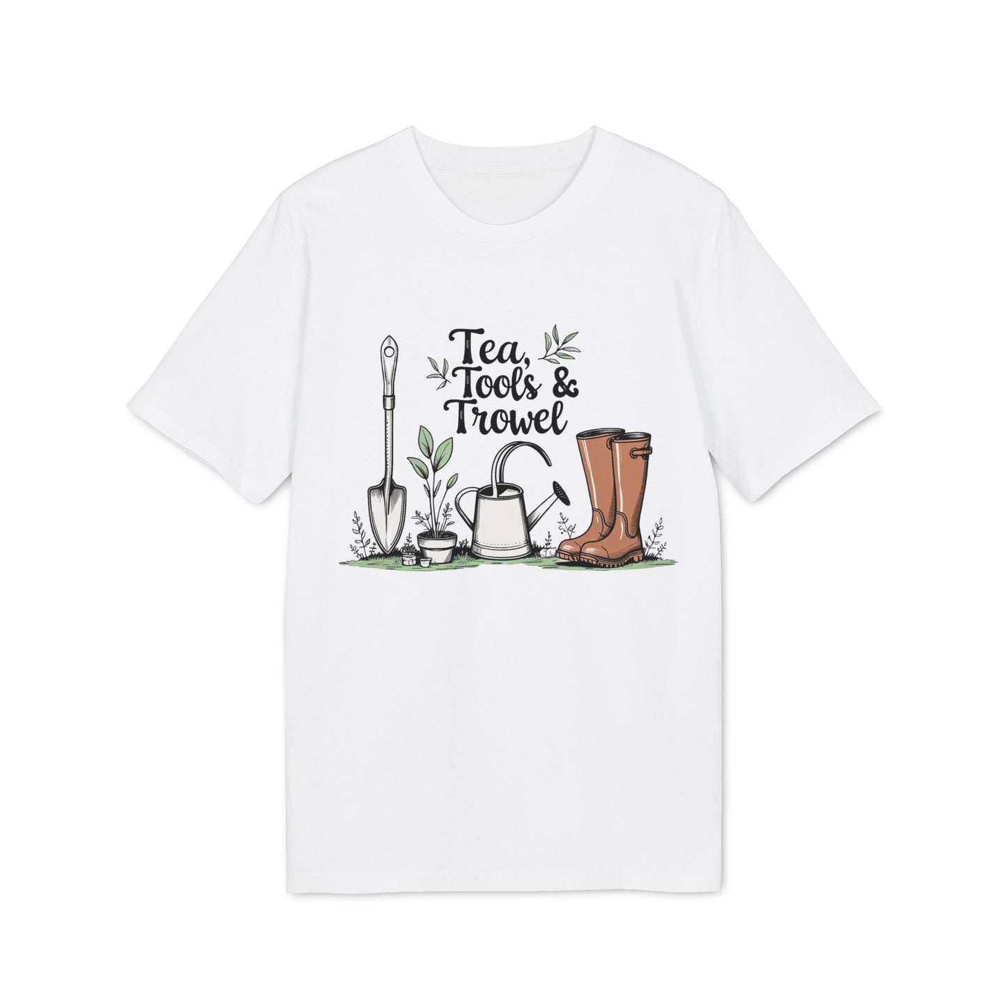 Gardening Tea Tools Unisex T-shirt for Garden Lovers