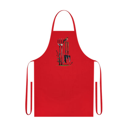 Gardener's Cotton Apron with Tool Design