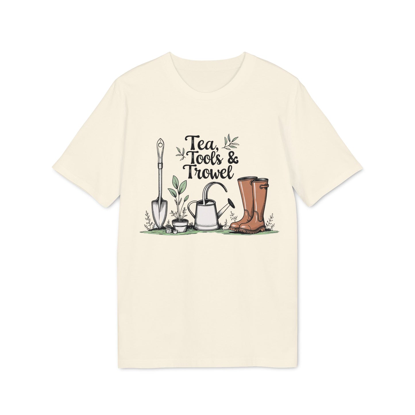 Gardening Tea Tools Unisex T-shirt for Garden Lovers