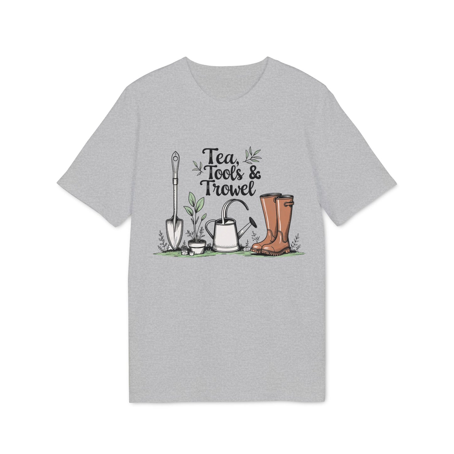 Gardening Tea Tools Unisex T-shirt for Garden Lovers
