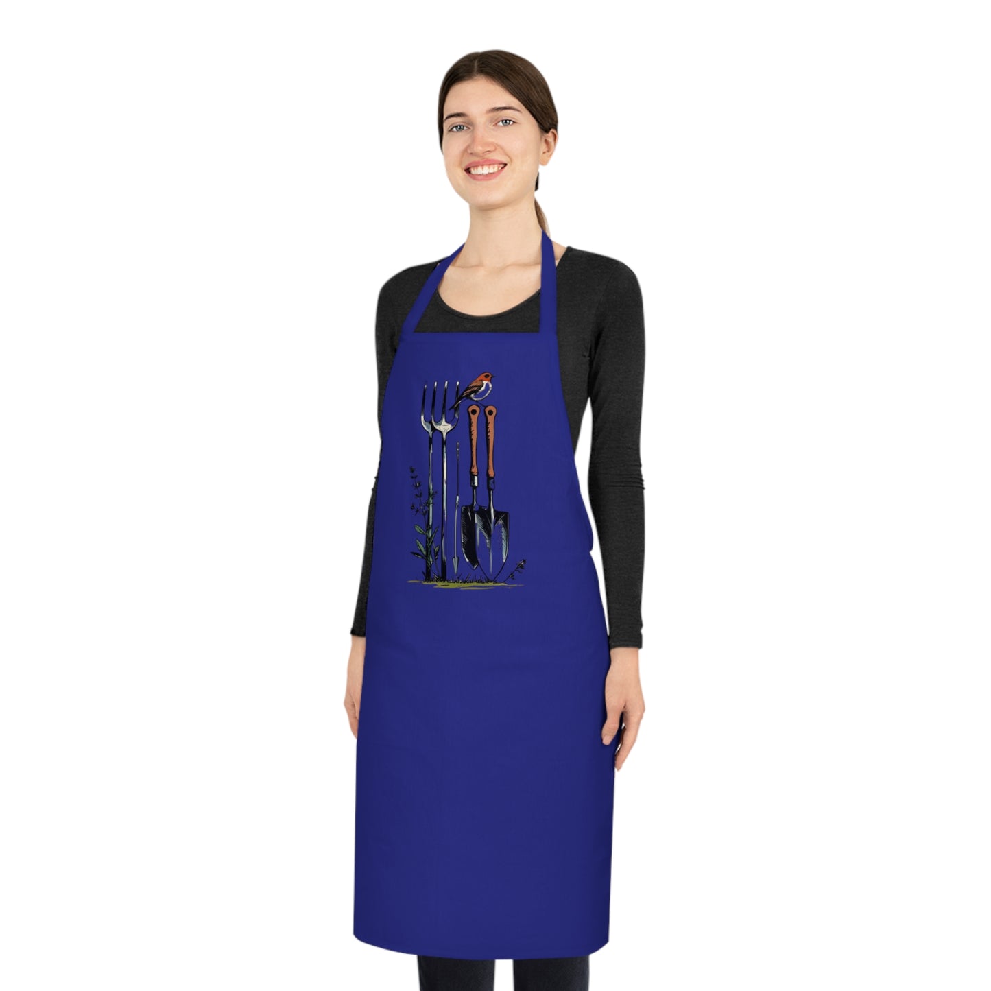 Gardener's Cotton Apron with Tool Design