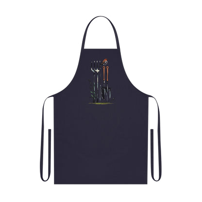 Gardener's Cotton Apron with Tool Design