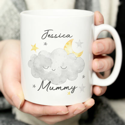 Personalised Mummy Cloud Mug