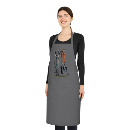 Gardener's Cotton Apron with Tool Design