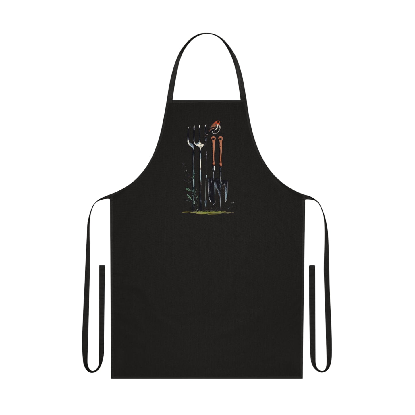 Gardener's Cotton Apron with Tool Design