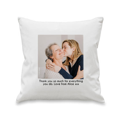 Personalised Photo Upload Cushion