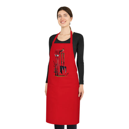 Gardener's Cotton Apron with Tool Design