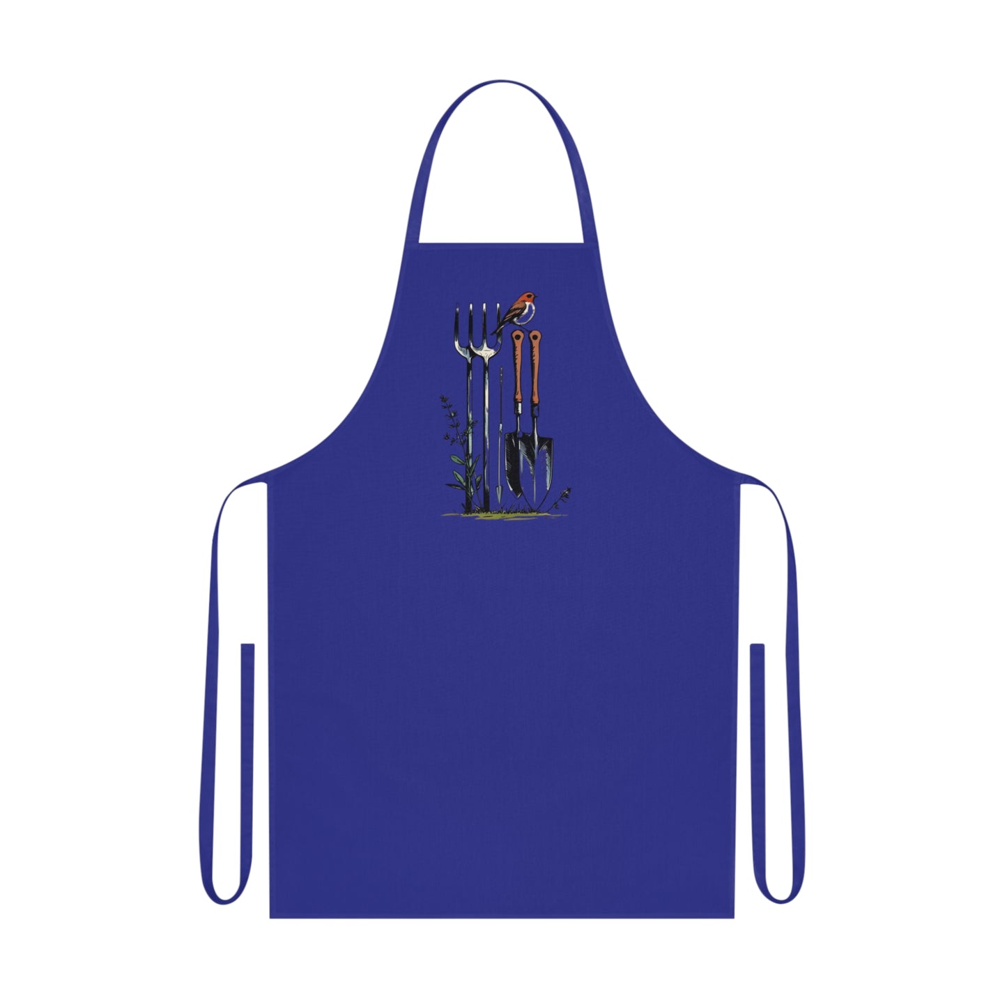 Gardener's Cotton Apron with Tool Design