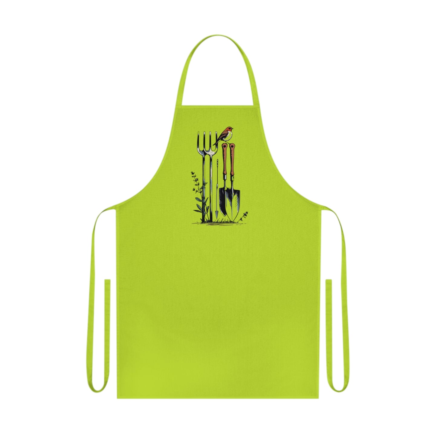 Gardener's Cotton Apron with Tool Design