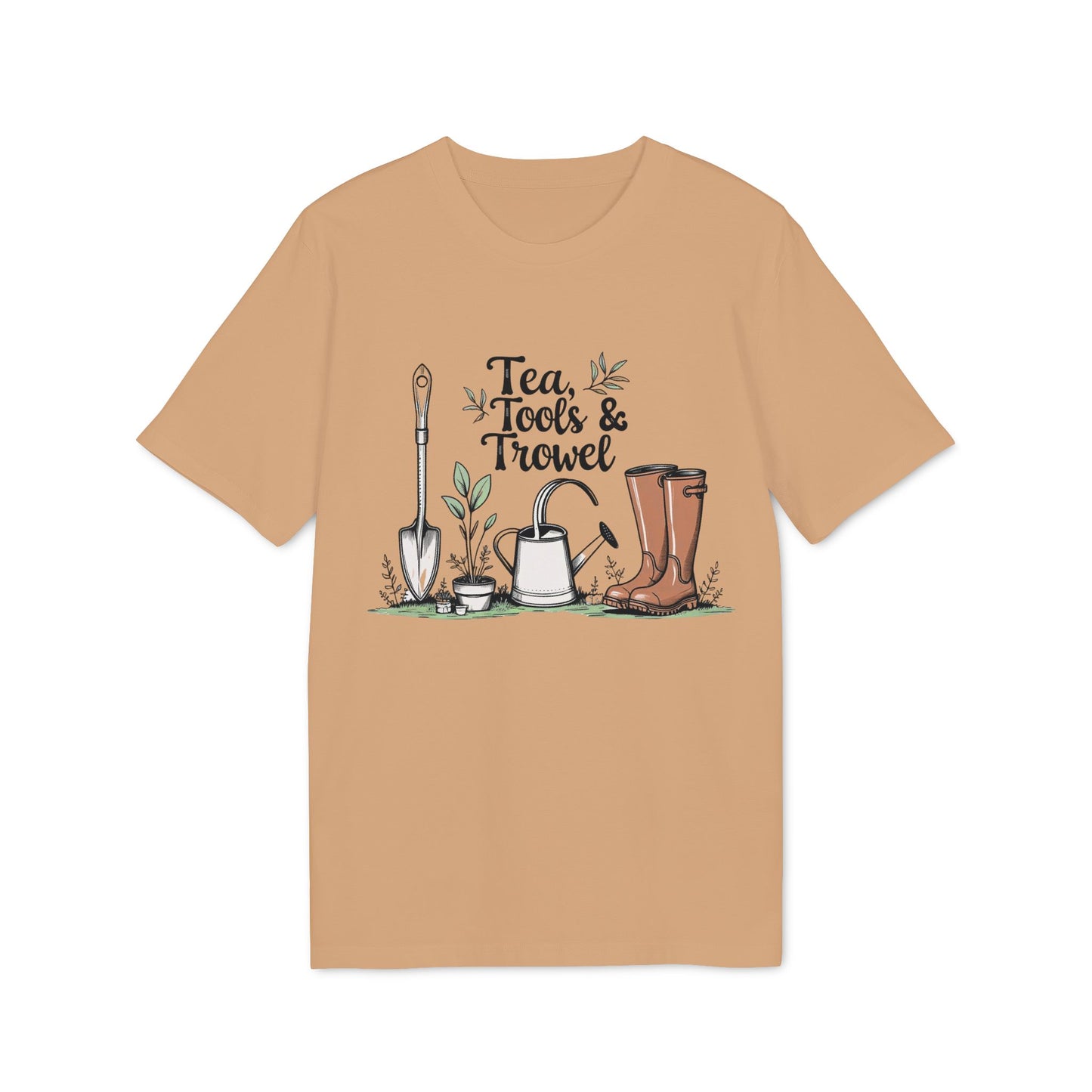 Gardening Tea Tools Unisex T-shirt for Garden Lovers