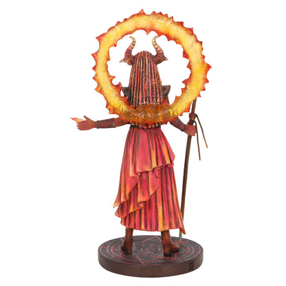 Fire Elemental Sorceress Figurine by Anne Stokes