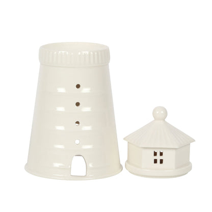 White Lighthouse Oil Burner