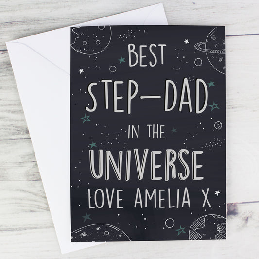 Personalised Best... In The Universe Card