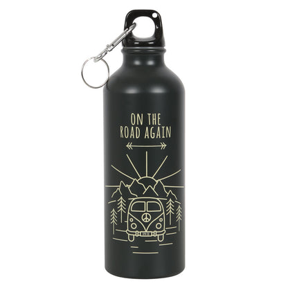 On The Road Again Metal Water Bottle