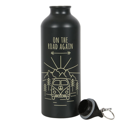 On The Road Again Metal Water Bottle