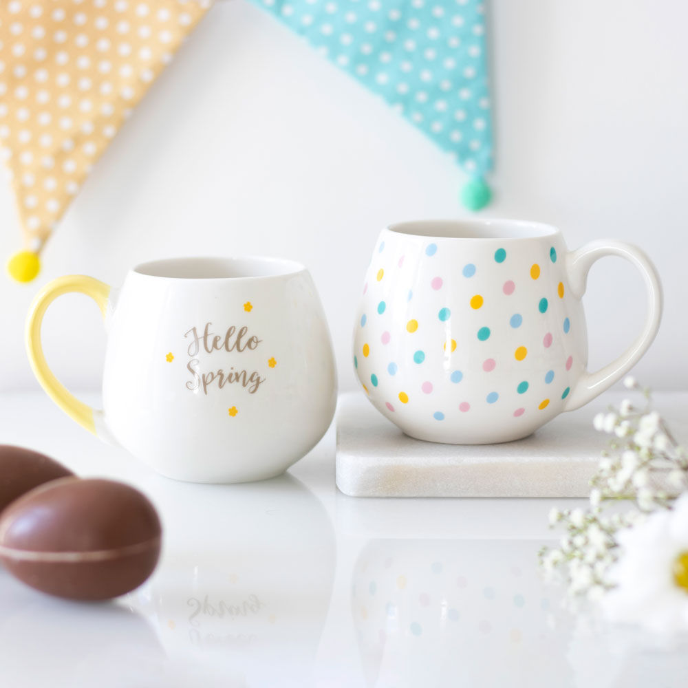 Hello Spring Rounded Mug