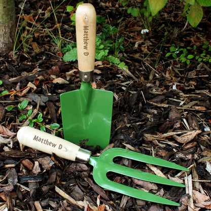 Personalised Fork & Trowel Set