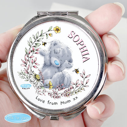 Personalised Me to You Bees Compact Mirror