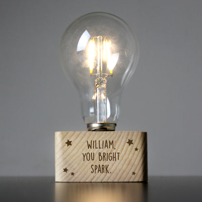 Personalised Stars LED Bulb Table Lamp