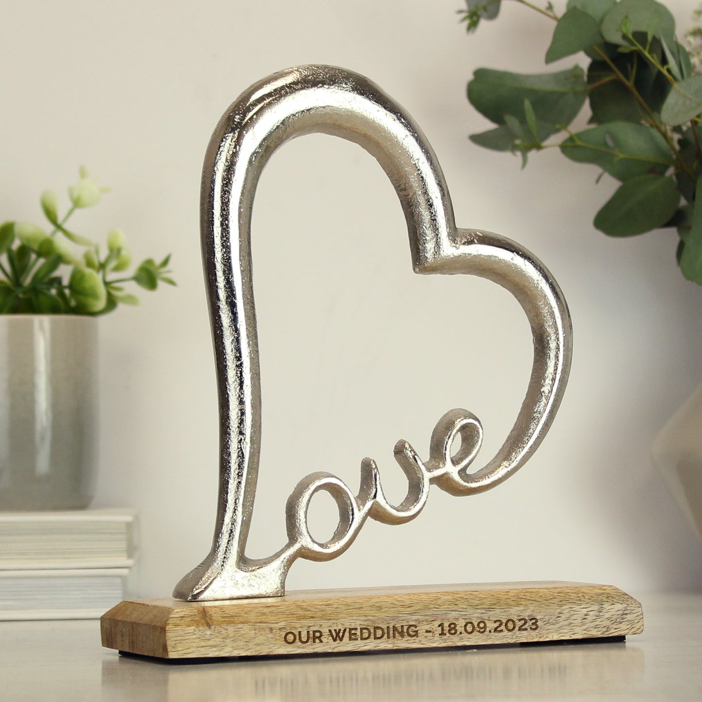 Personalised Love Heart Ornament