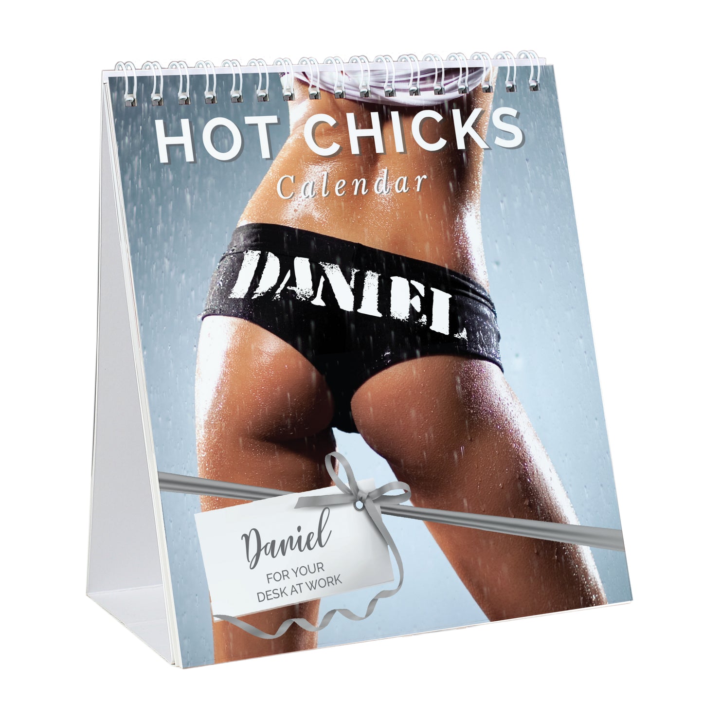 Personalised Hot Chicks Desk Calendar