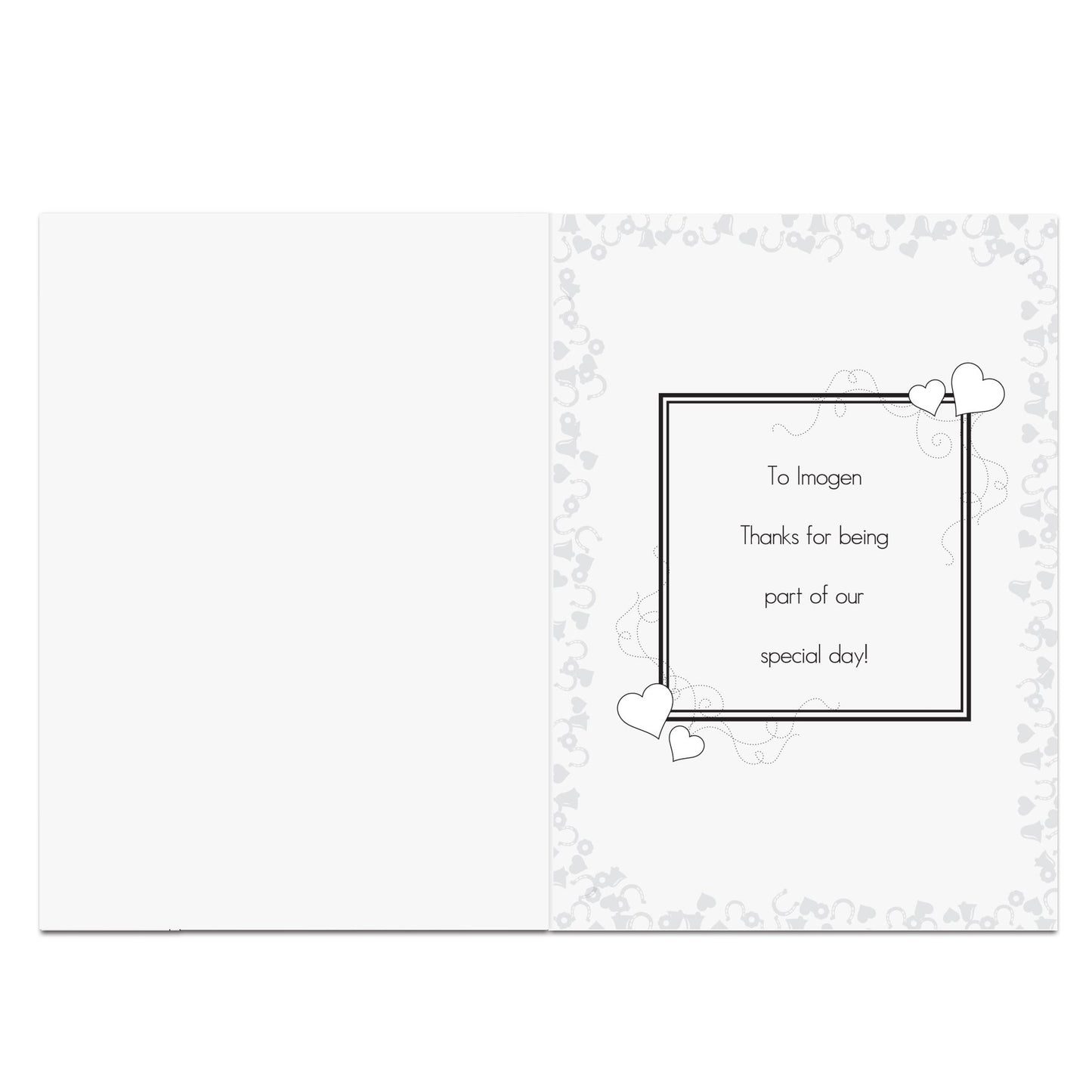 Personalised Wedding Activity Book for Girls