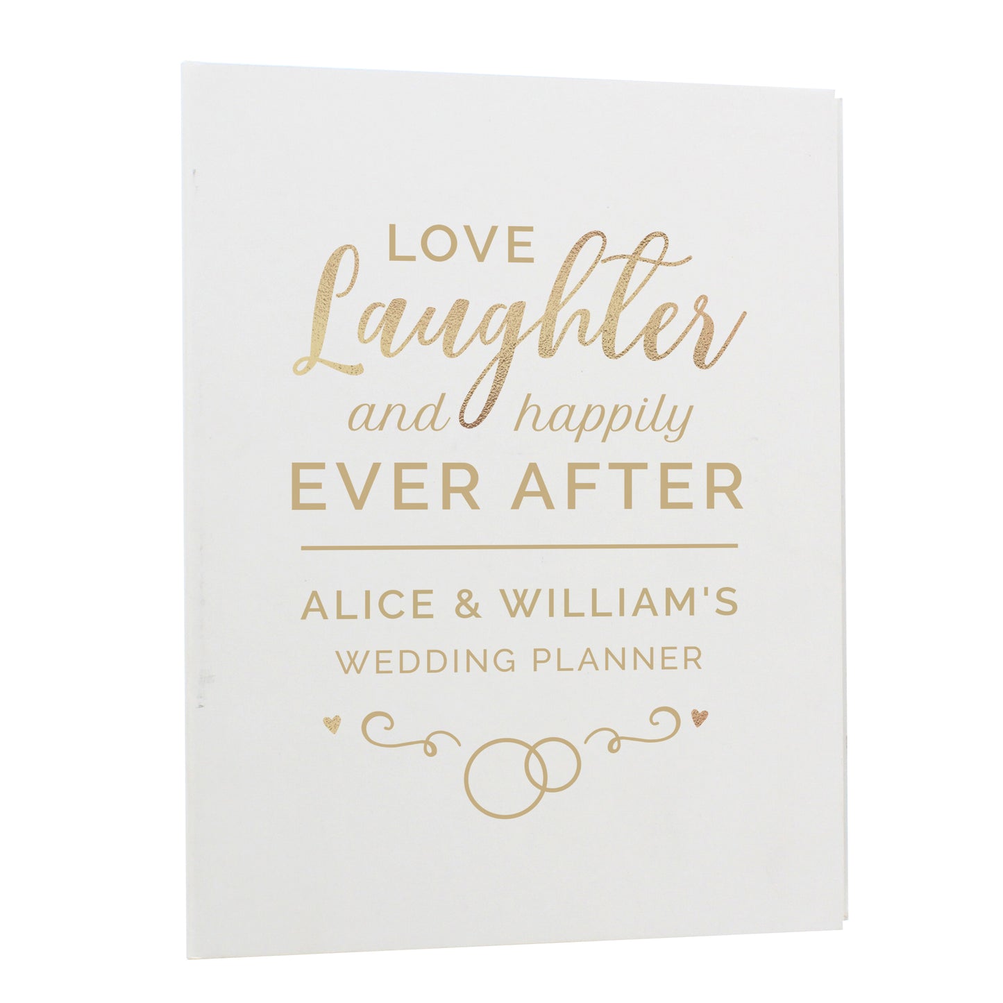 Personalised Happily Ever After Wedding Planner