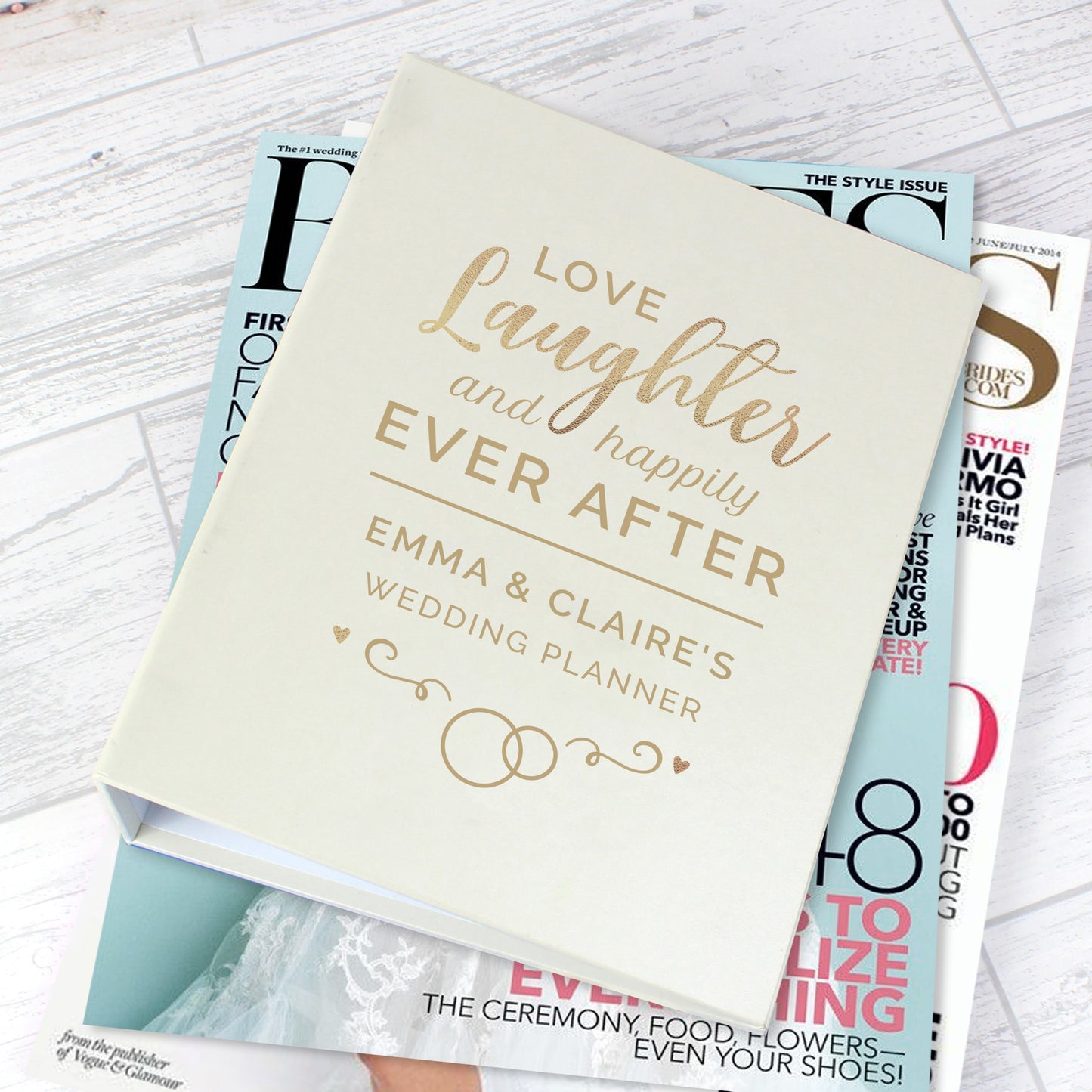 Personalised Happily Ever After Wedding Planner