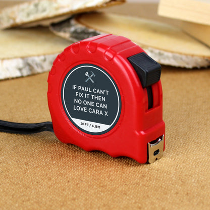 Personalised Tools Tape Measure