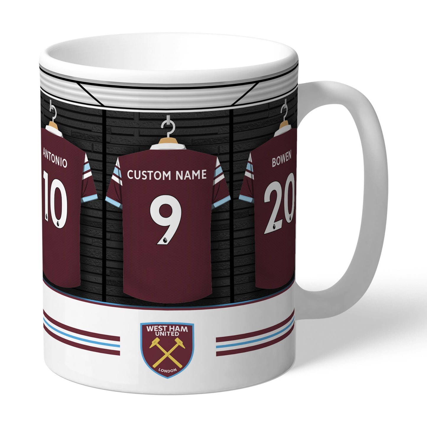 West Ham United Football Club Dressing Room Mug