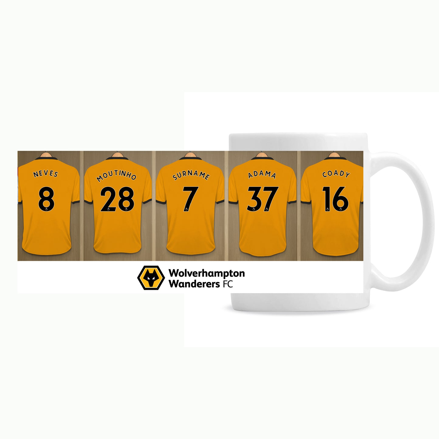 Wolverhampton Football Club Dressing Room Mug