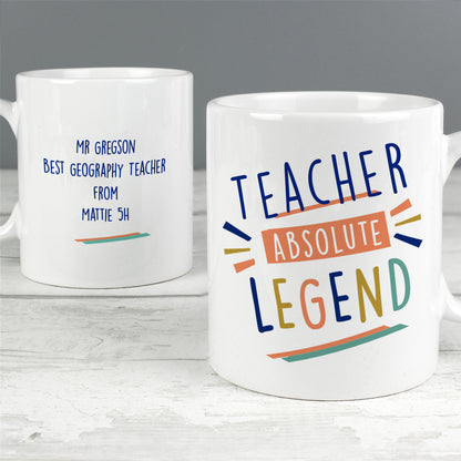 Personalised Absolute Legend Mug