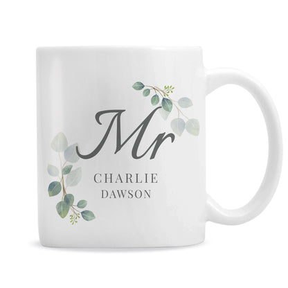 Personalised Botanical Mr Mug