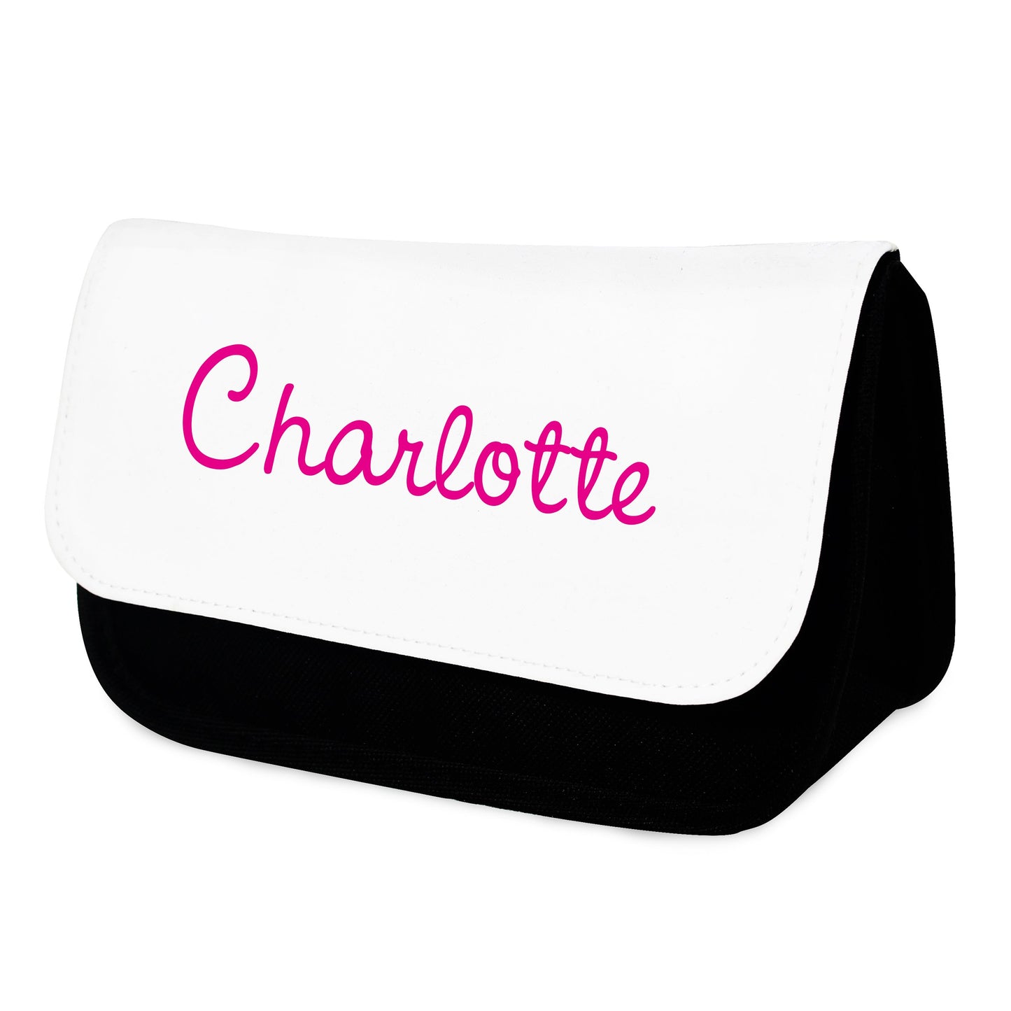 Personalised Pink Name Make Up Bag