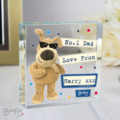 Personalised Boofle Stars Crystal Token