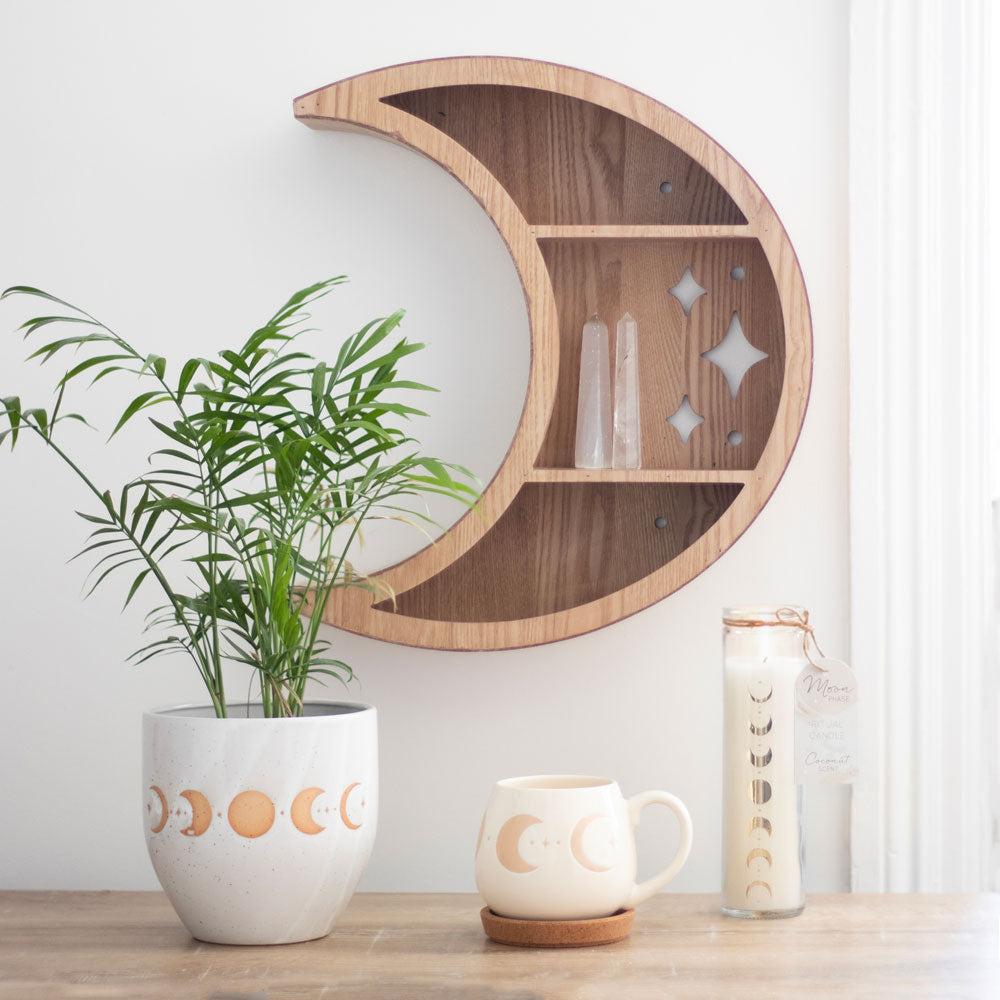 Moon Phase Plant Pot