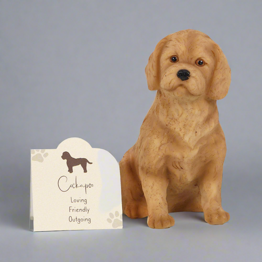 Cockapoo Resin Dog Ornament