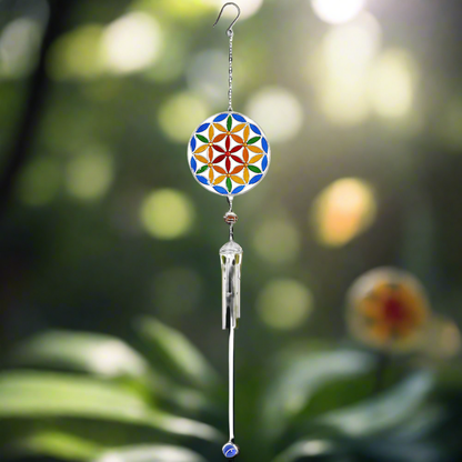 Flower of Life Windchime