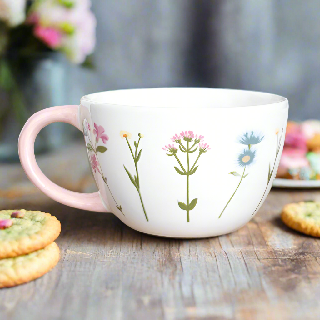 Blooming Lovely Floral Mug