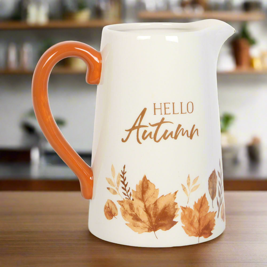 17cm Hello Autumn Ceramic Flower Jug