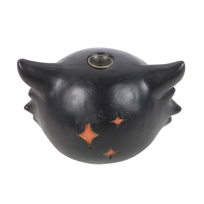 Black Cat Backflow Incense Burner